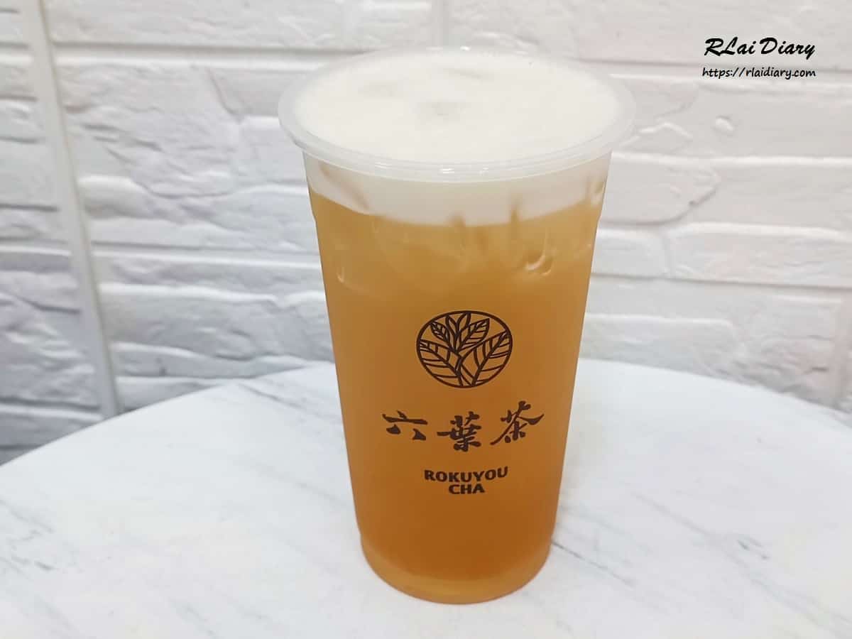 六葉茶飲料店 脆梅綠茶