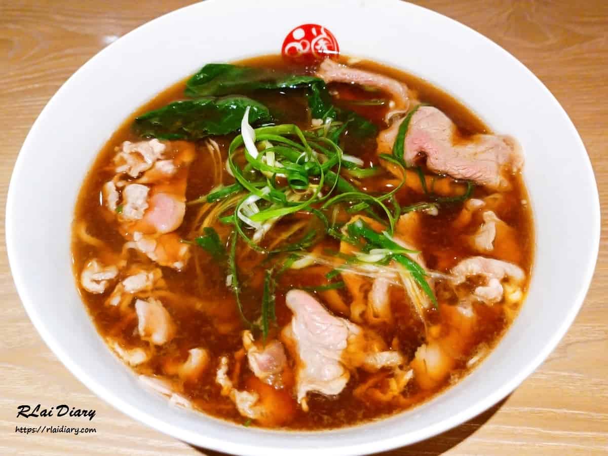 品川蘭中山店 板腱牛肉麵1