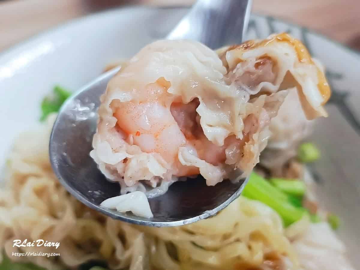 東勢鮮蝦大餛飩 鮮蝦餛飩意麵3