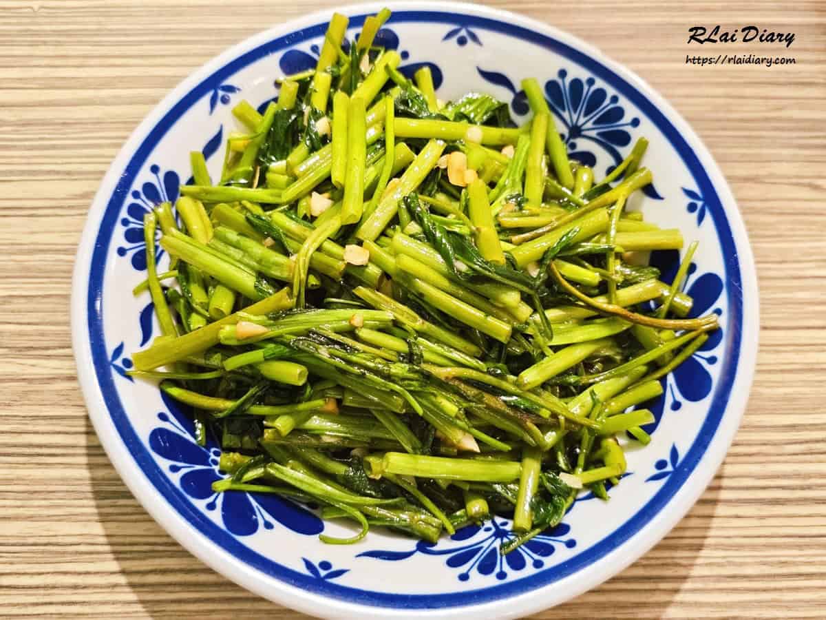 阿萊泰泰式料理 泰式炒空心菜1