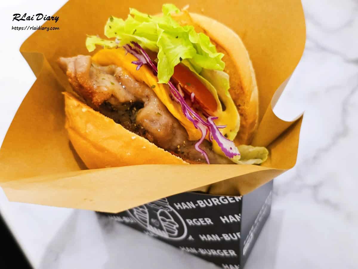 Hanburger 手作漢堡 花醬雞腿排漢堡