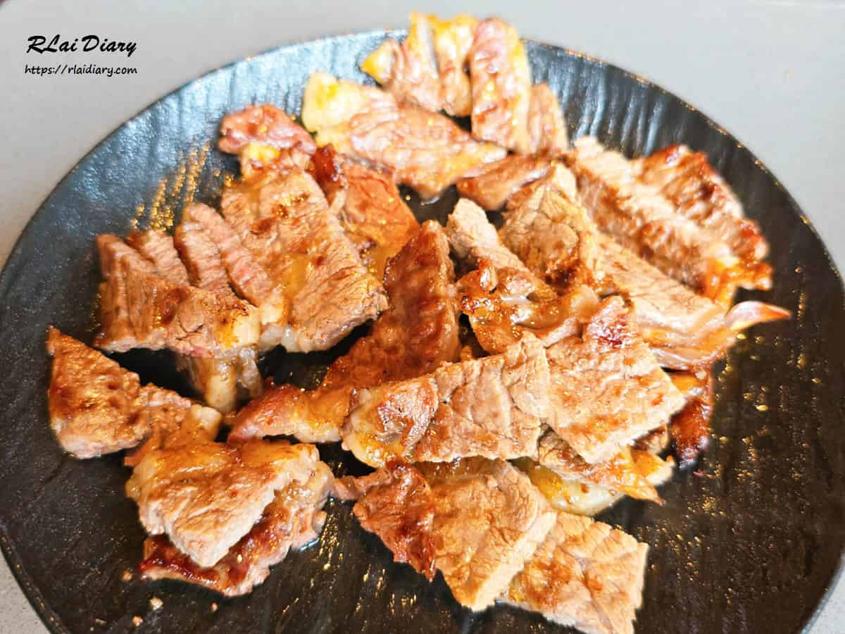 紅桧燒肉鍋物 美國安格斯嫩肩牛排4