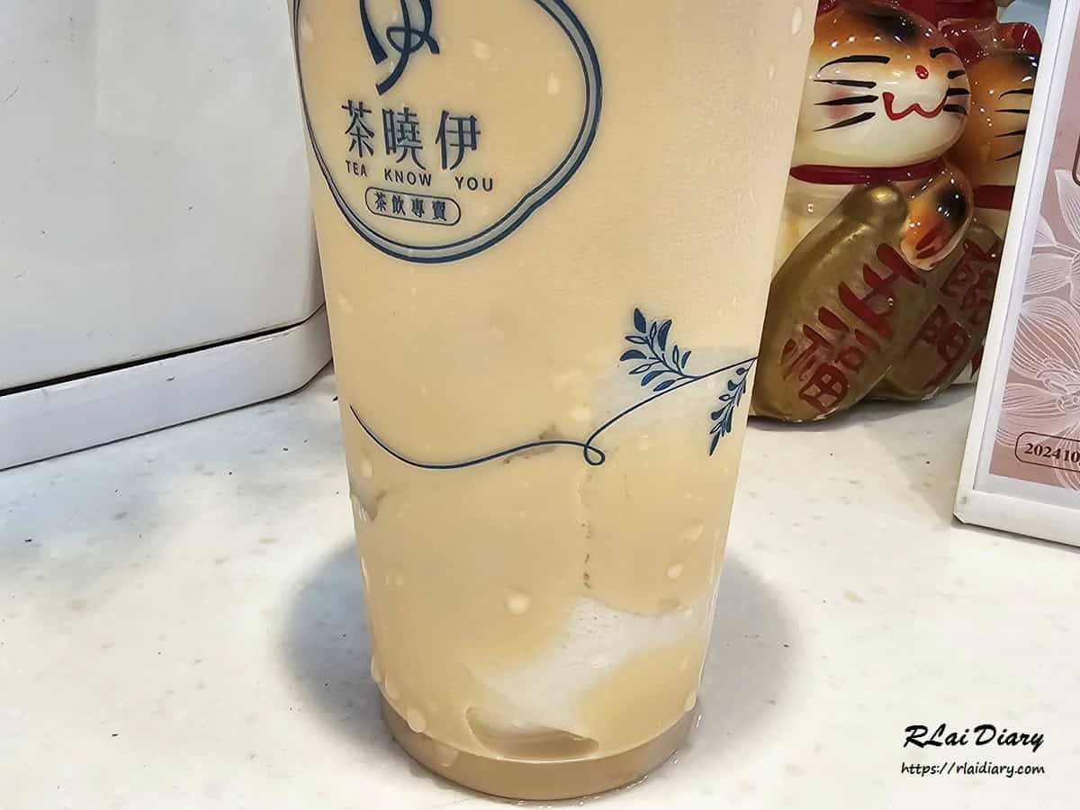 茶曉伊 杏仁凍奶茶2