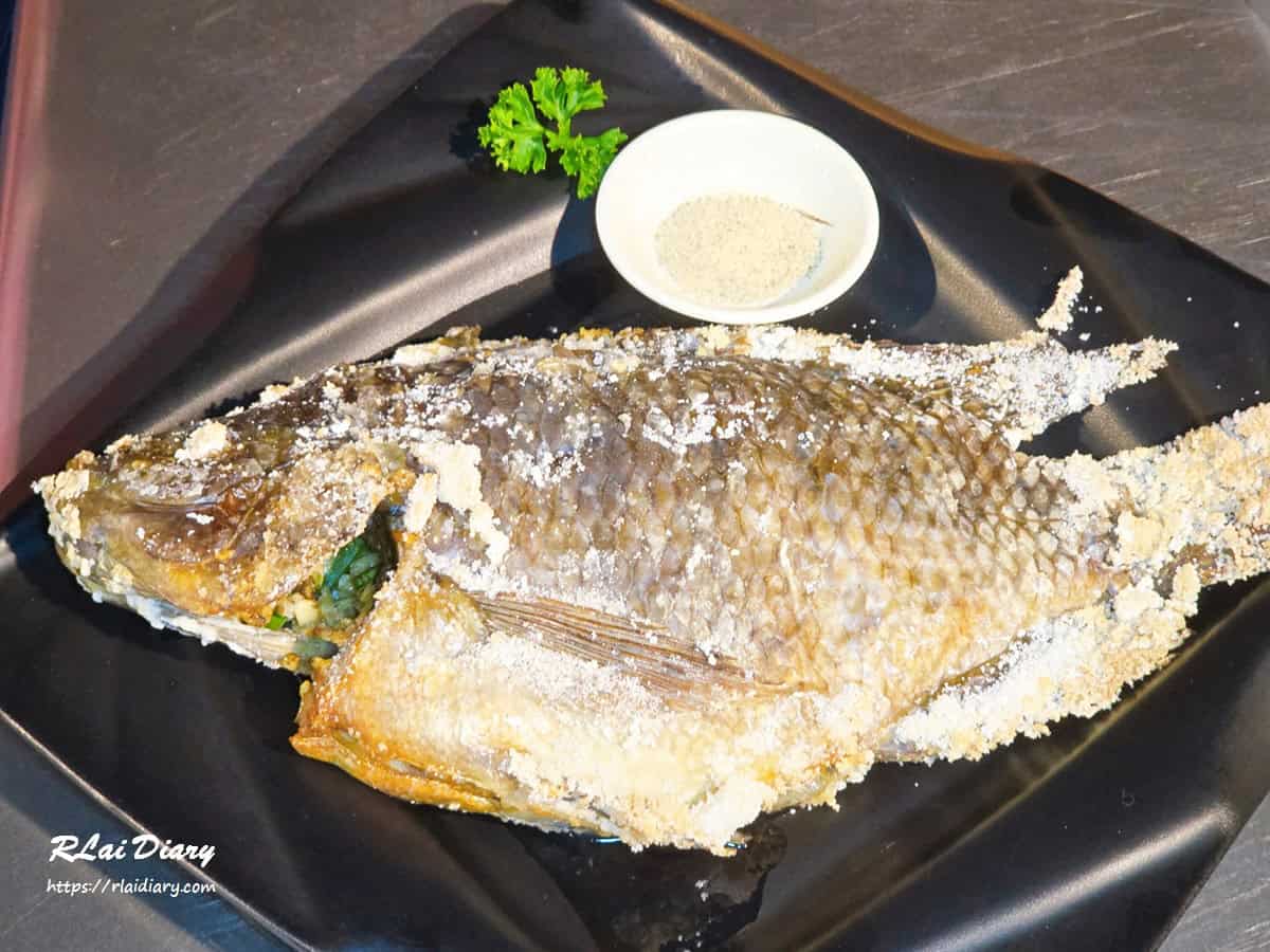 霧峰宵夜食為天 鹽焗吳郭魚1