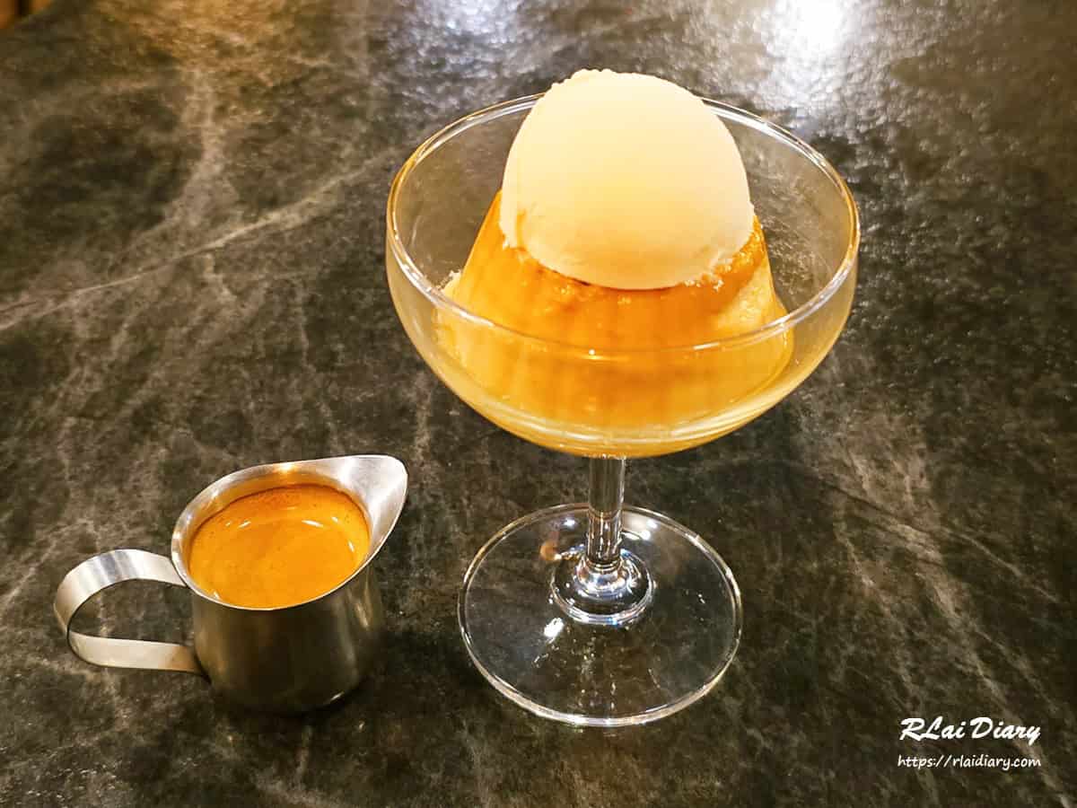 BaganHood蔬食餐酒館 布丁阿法奇朵