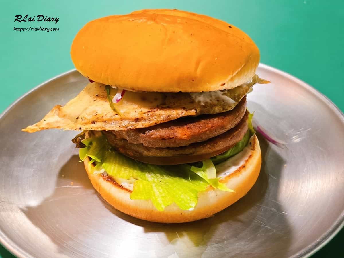 Mixigan美墨創意蔬食料理 松露雙層牛肉堡1