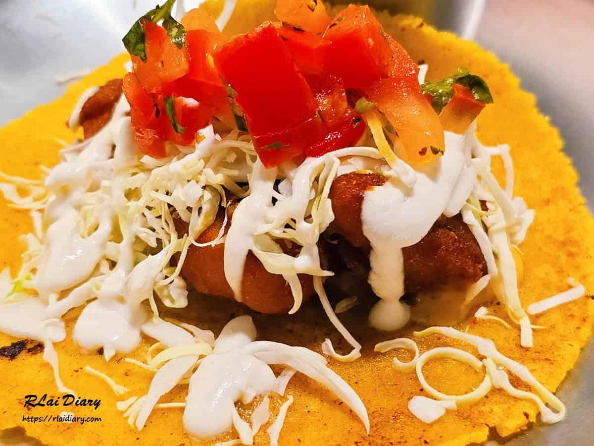 Mixigan美墨創意蔬食料理 阿根給讚的炸蝦塔可2