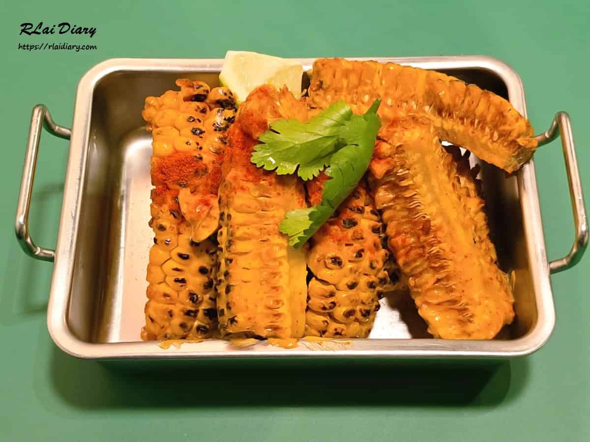 Mixigan美墨創意蔬食料理 香烤蒜味玉米1