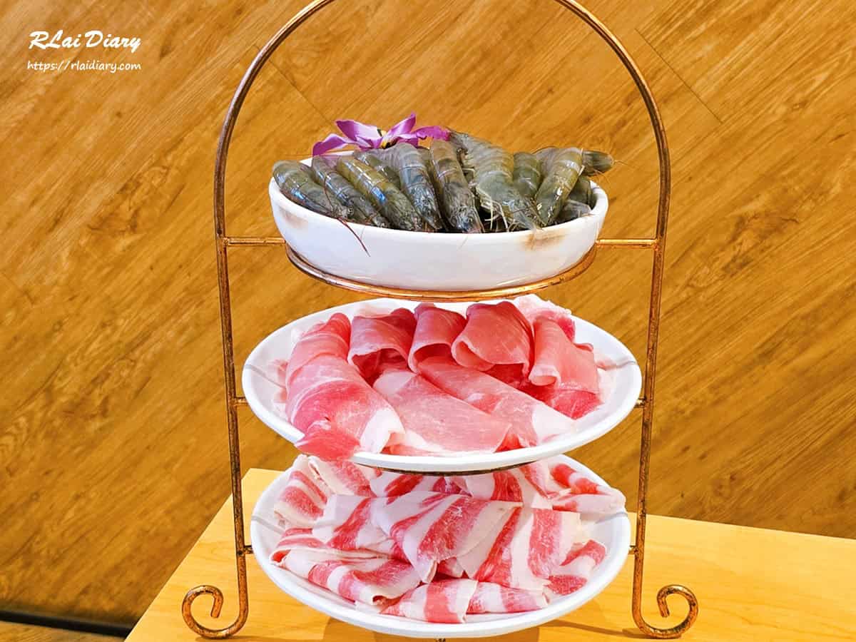 三層下午茶式肉盤