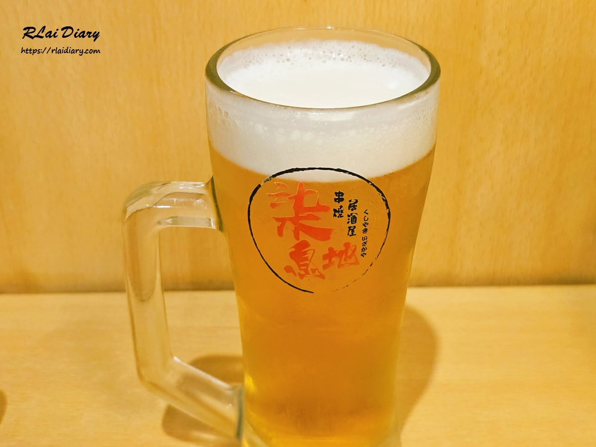 柒息地串燒居酒屋延吉店 Kirin生啤