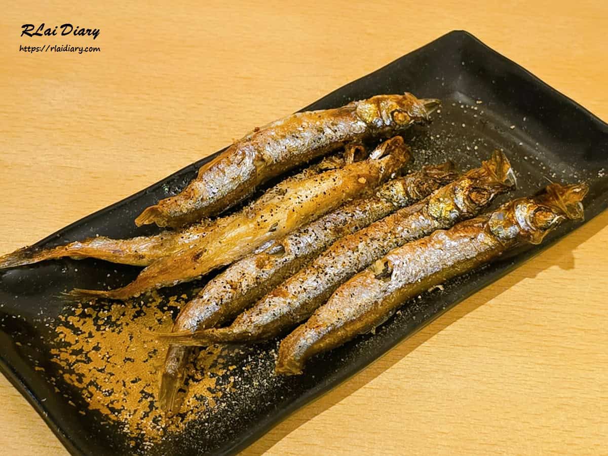 柒息地串燒居酒屋延吉店 柳葉魚一夜干2