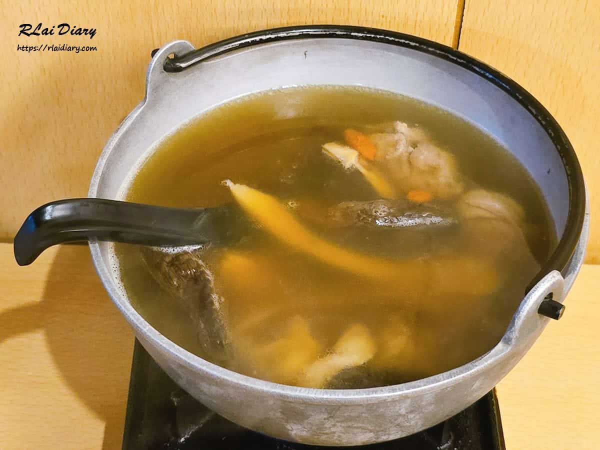 柒息地串燒居酒屋延吉店 百菇雞湯2