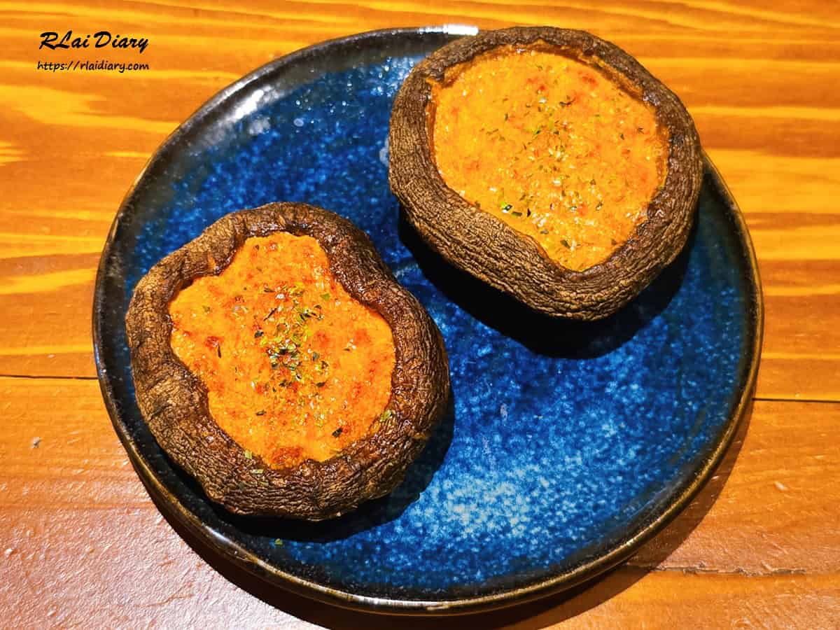 織田信長串燒酒場榮華分舖 明太子焗烤香菇1