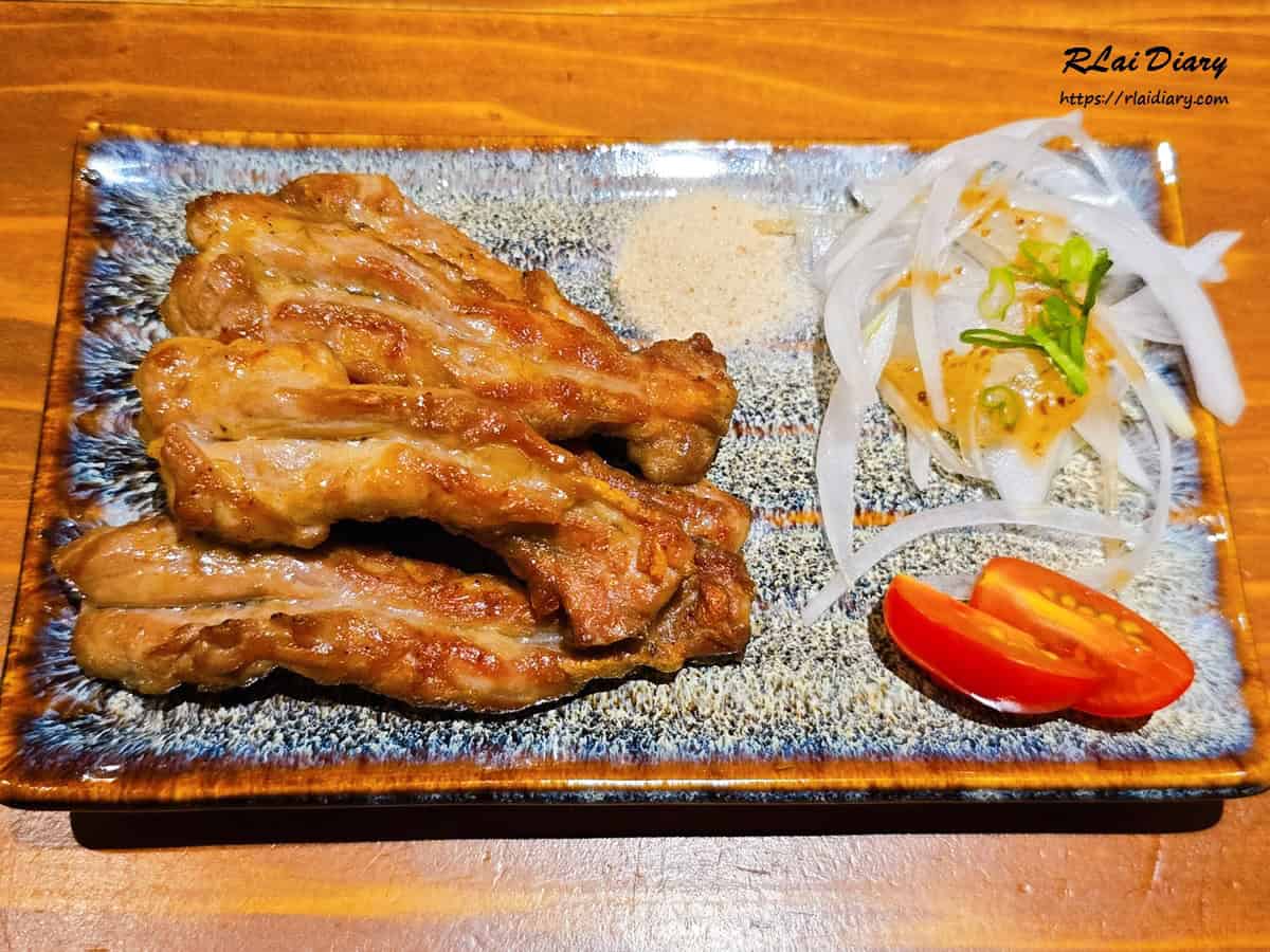 織田信長串燒酒場榮華分舖 柚香炙燒雞松板1