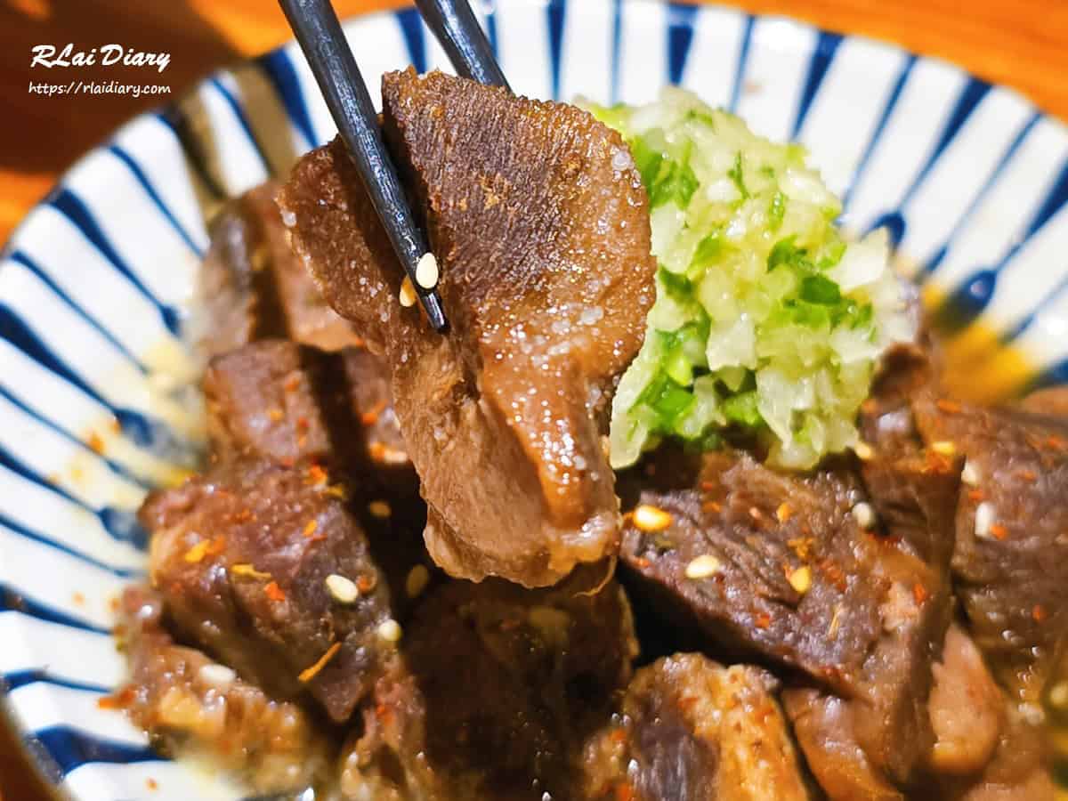 織田信長串燒酒場榮華分舖 特製滷牛舌3