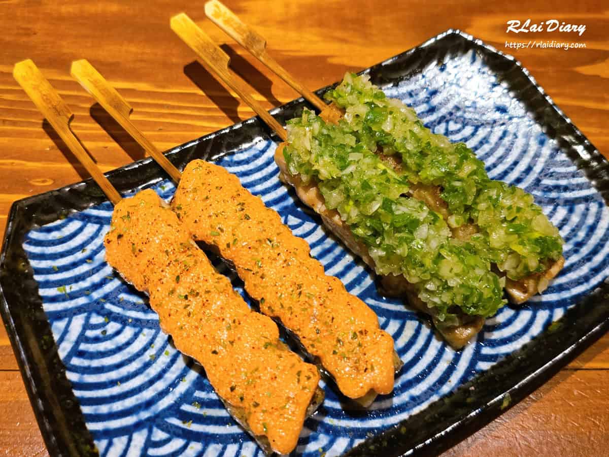織田信長串燒酒場榮華分舖 雞腿肉串1