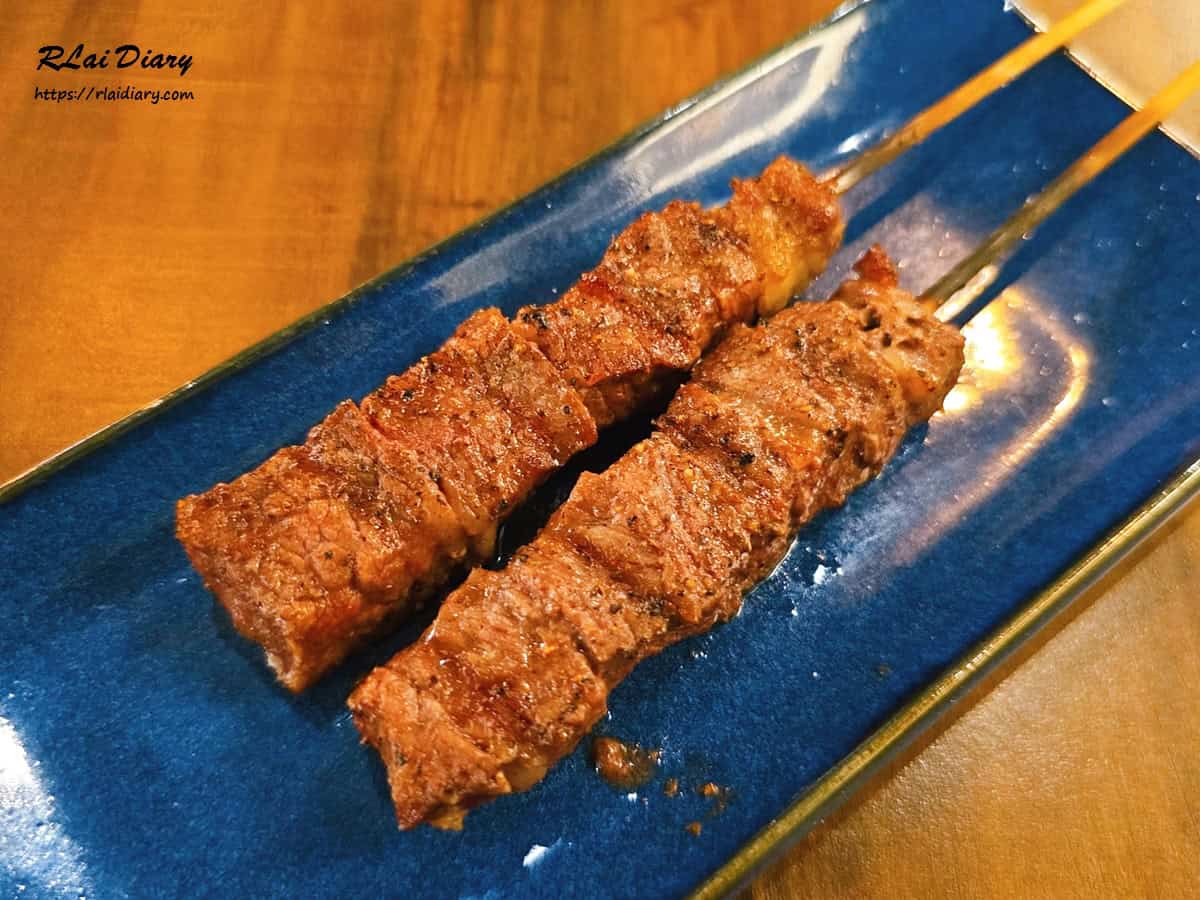 西武居酒屋 鹽烤松阪1