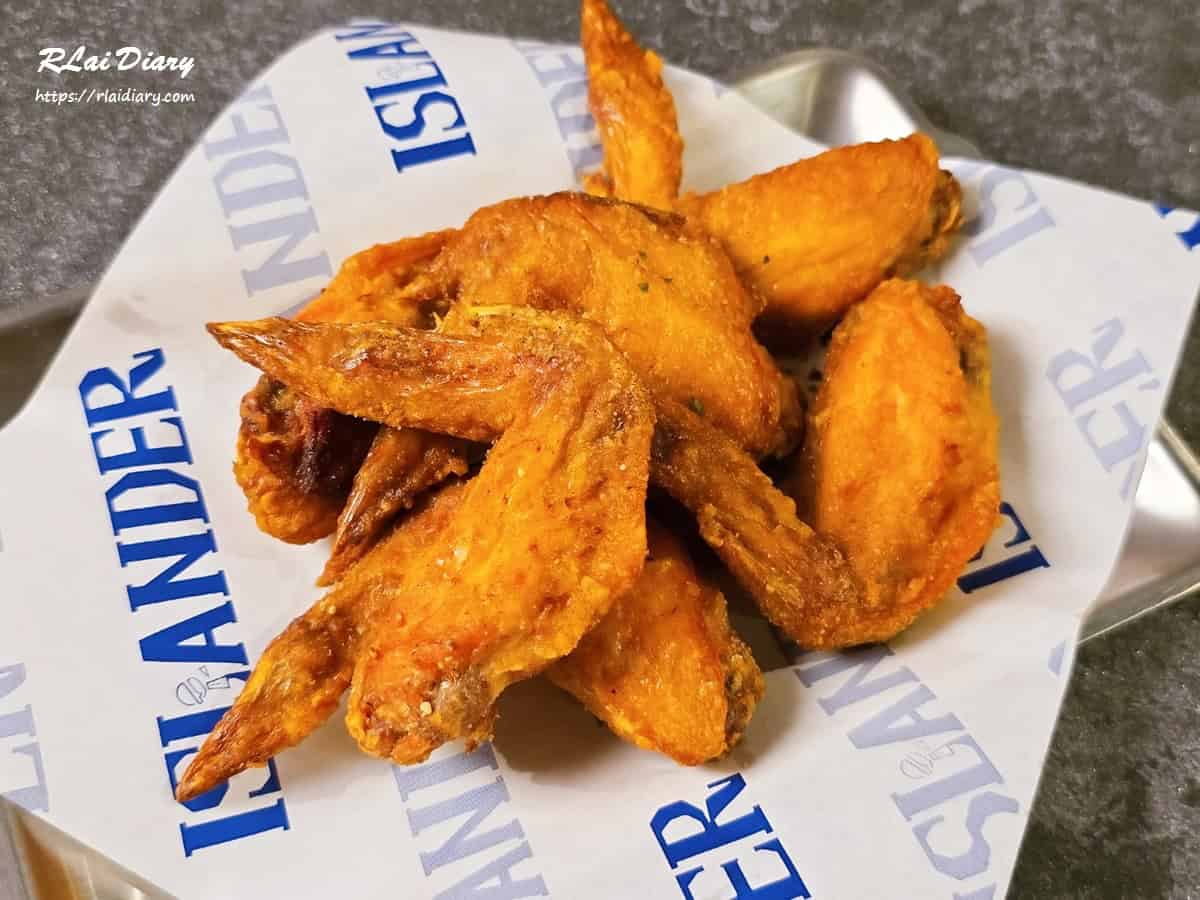 嶼人漢堡 雞翅1