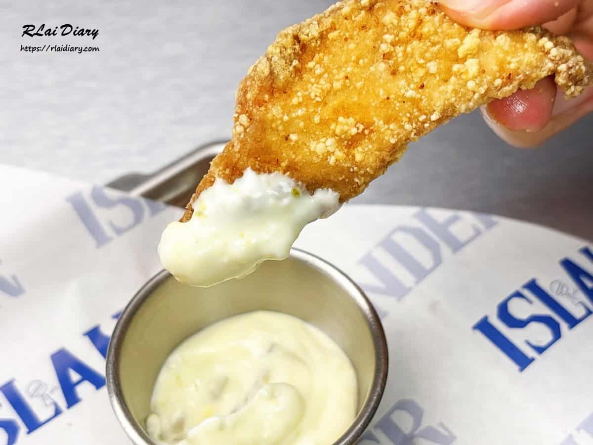 嶼人漢堡 鬼頭刀魚柳4