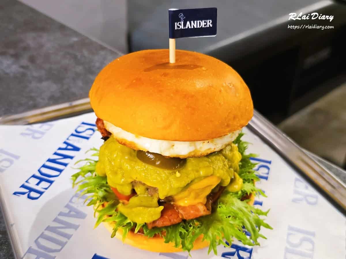 嶼人漢堡 墨西哥辣醬牛肉堡1