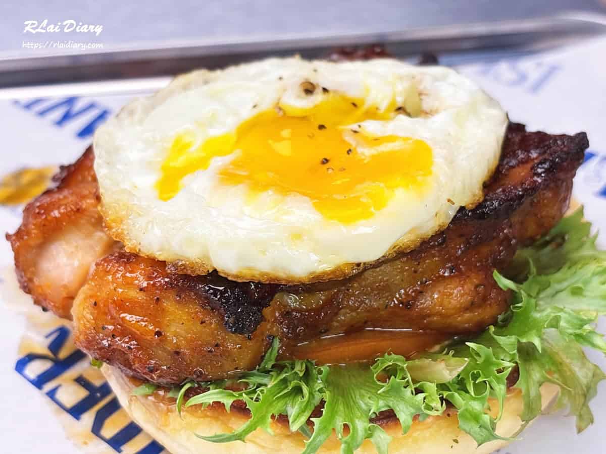 嶼人漢堡 特製醬燒雞腿堡5