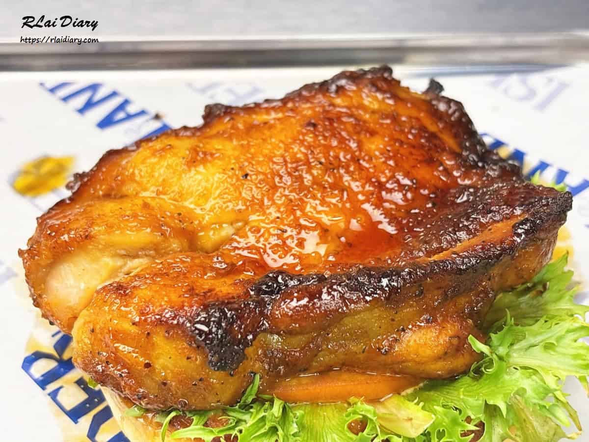 嶼人漢堡 特製醬燒雞腿堡4