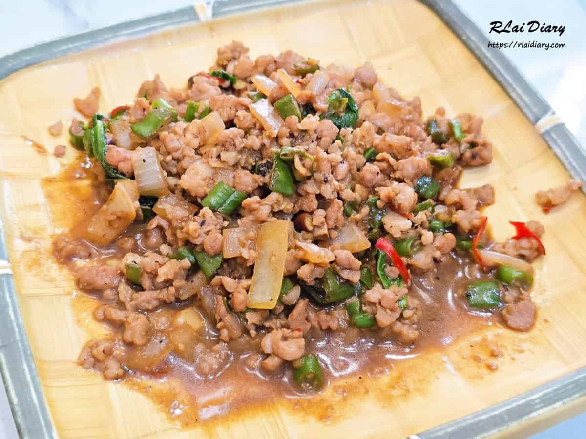 帢凸帢泰式料理 松竹旗艦店 打拋豬肉1