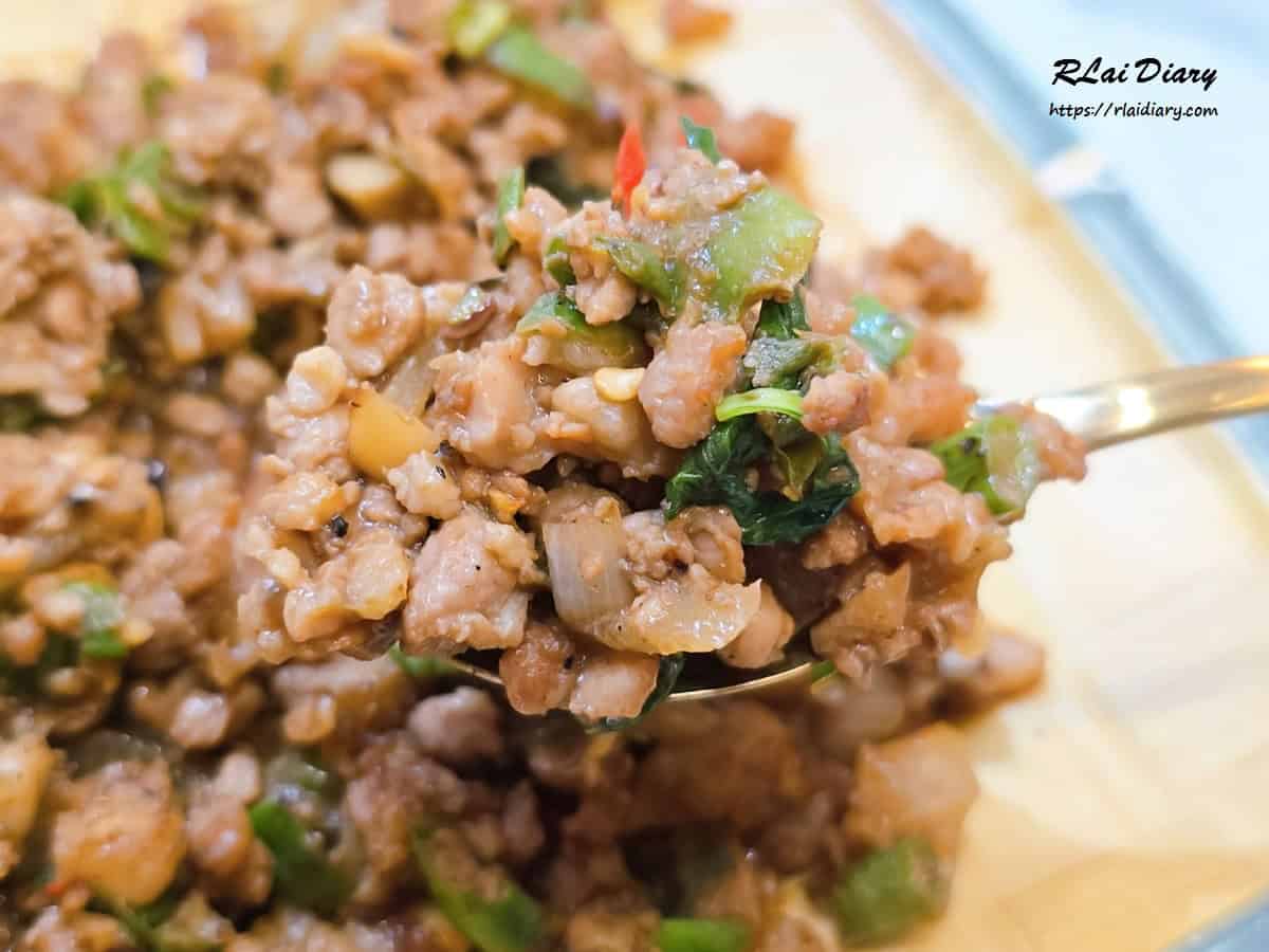 帢凸帢泰式料理 松竹旗艦店 打拋豬肉3