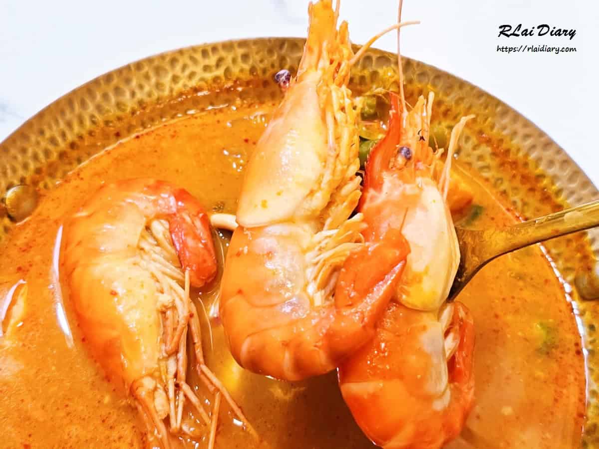 帢凸帢泰式料理 松竹旗艦店 泰式冬陰功鮮蝦湯3