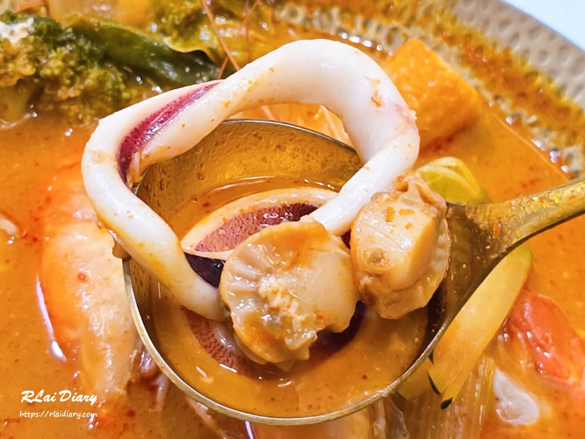 帢凸帢泰式料理 松竹旗艦店 泰式冬陰功鮮蝦湯4