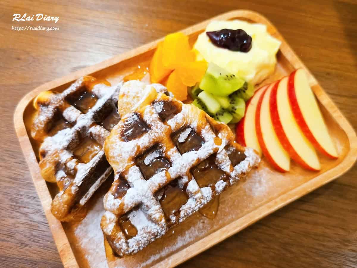 貓境 水果卡士達鬆餅1