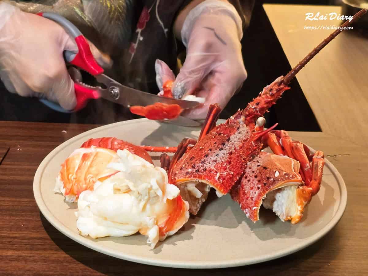 松阪亭別邸 龍蝦3