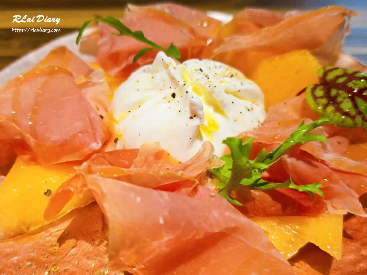 Reale Cucina Italiana 哈密瓜生火腿布拉塔起司3