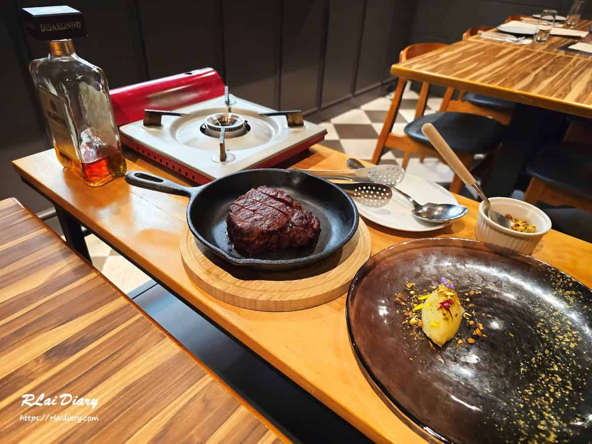 Reale Cucina Italiana 開心果脆炙燒F1紐約客和牛排2