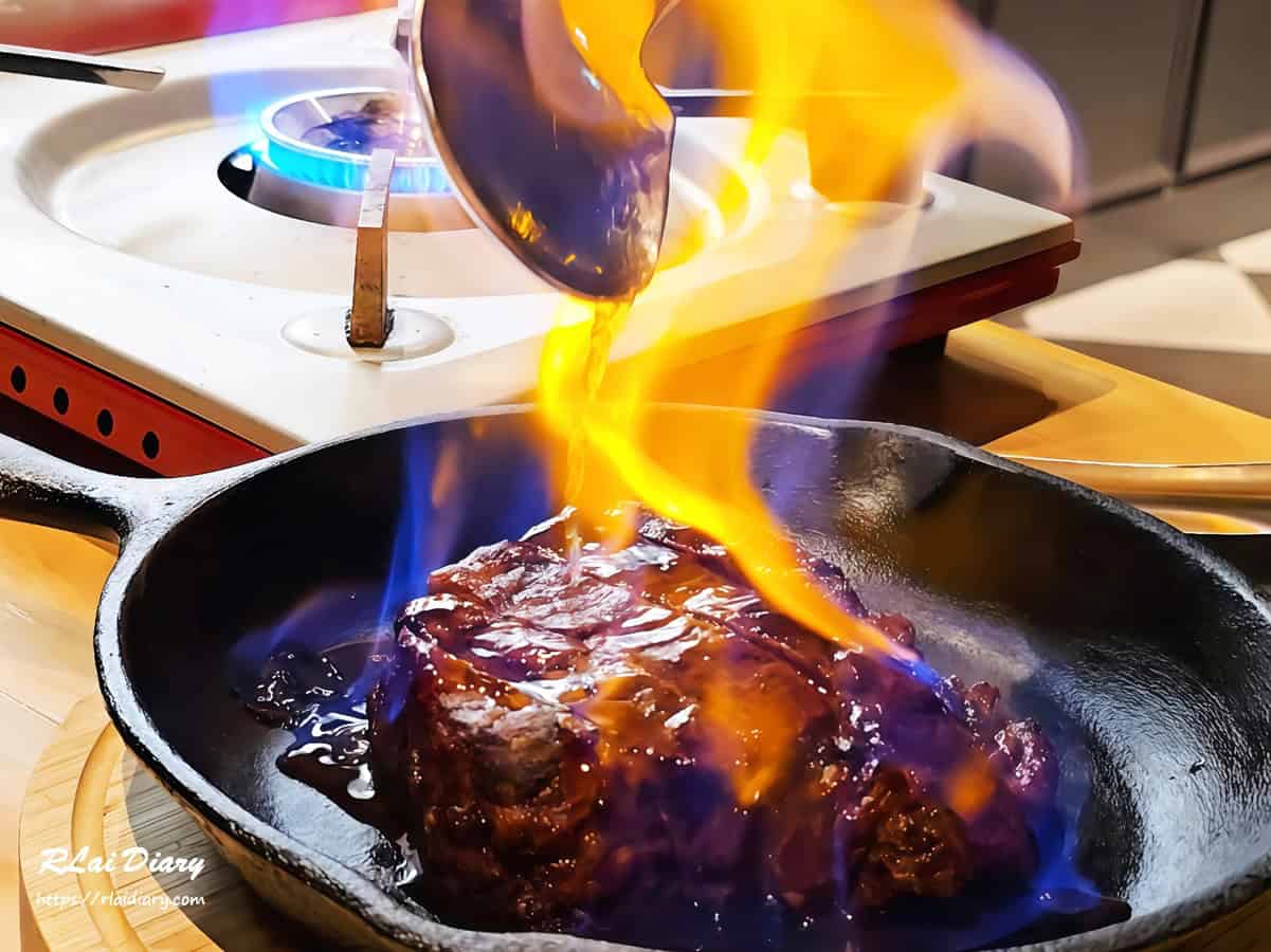 Reale Cucina Italiana 開心果脆炙燒F1紐約客和牛排3