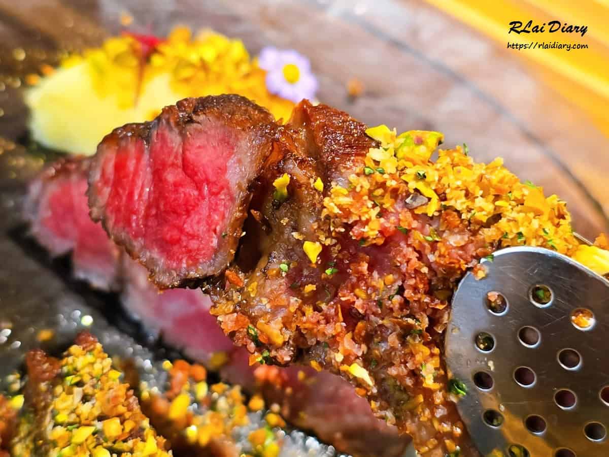 Reale Cucina Italiana 開心果脆炙燒F1紐約客和牛排6