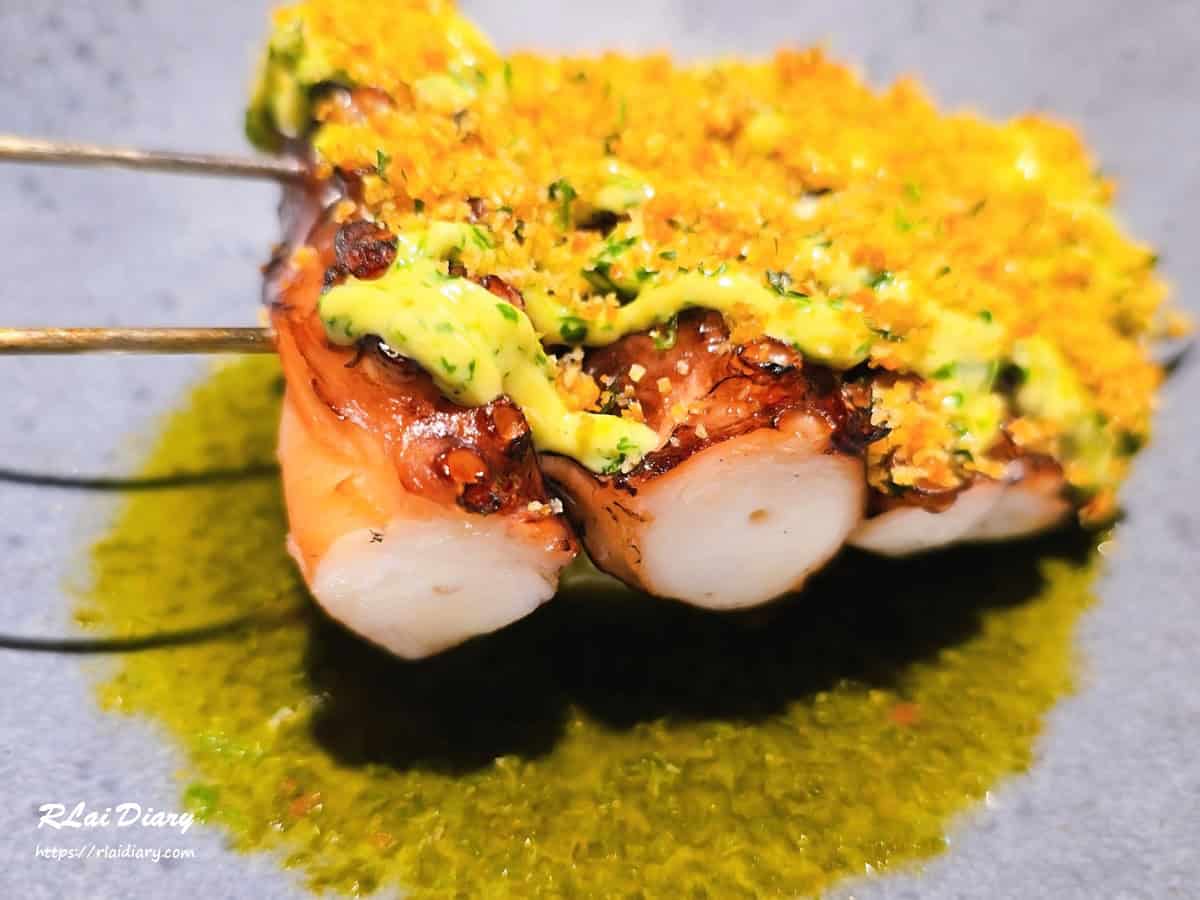 Reale Cucina Italiana 碳烤章魚佐歐芹醬1