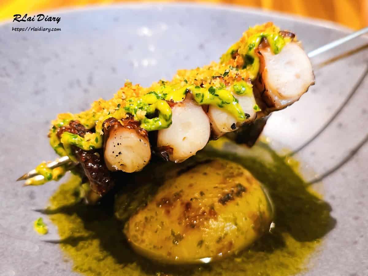 Reale Cucina Italiana 碳烤章魚佐歐芹醬2