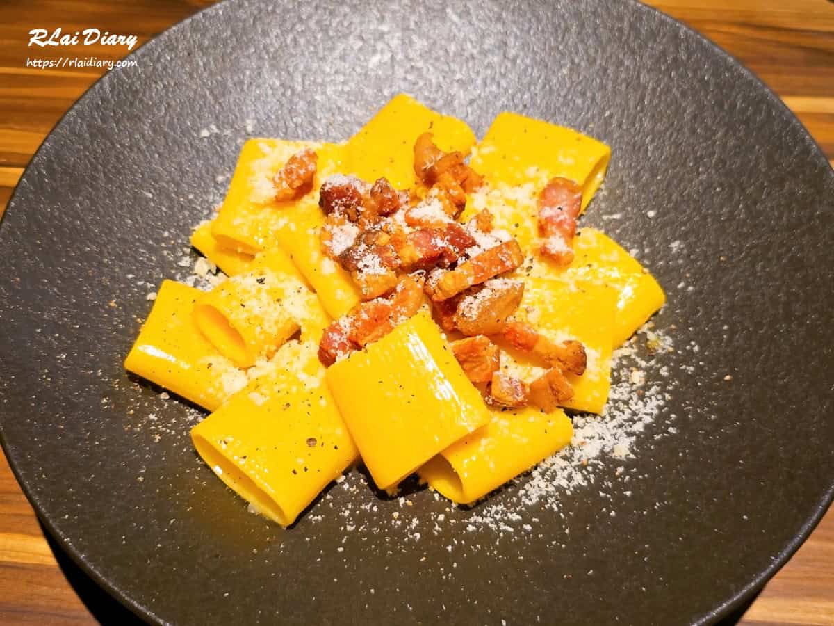 Reale Cucina Italiana 培根蛋大水管麵1