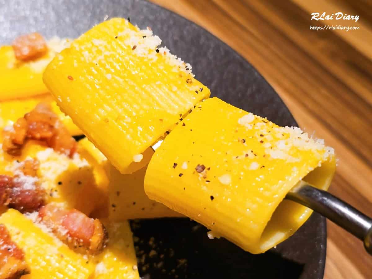 Reale Cucina Italiana 培根蛋大水管麵3