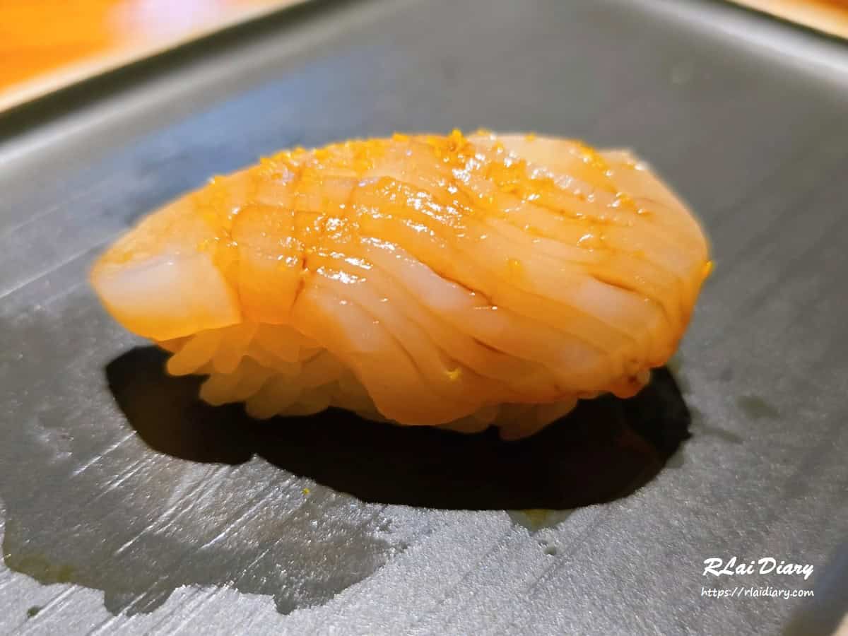 鮨一壽司 日本牛角貝握壽司2