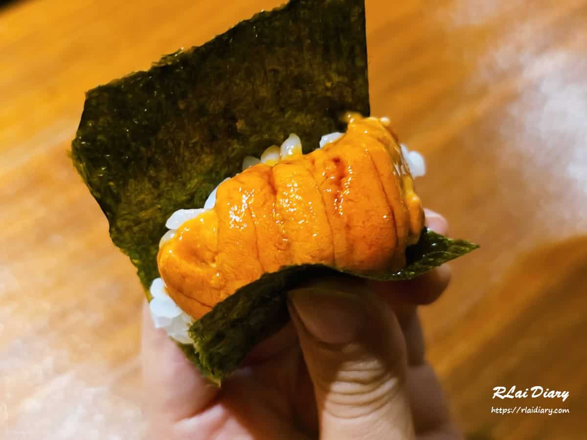 鮨一壽司 北海道海膽壽司1