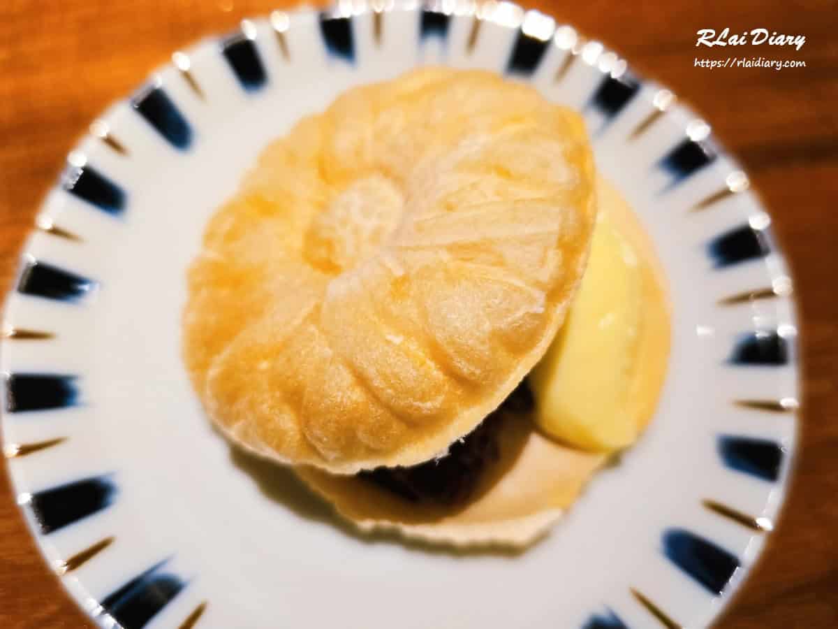 鮨一壽司 紅豆卡士達最中餅1