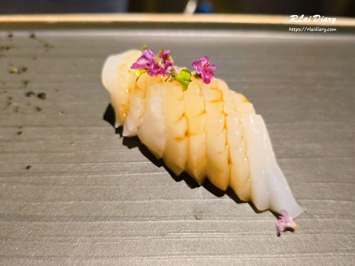 鮨一壽司 軟絲握壽司1