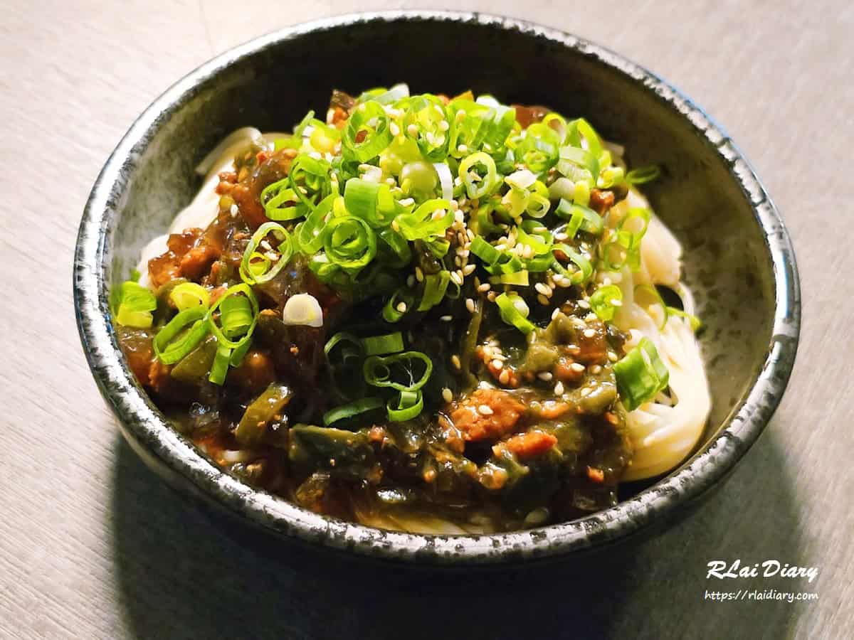 微醺中山 皮蛋肉醬乾拌麵1