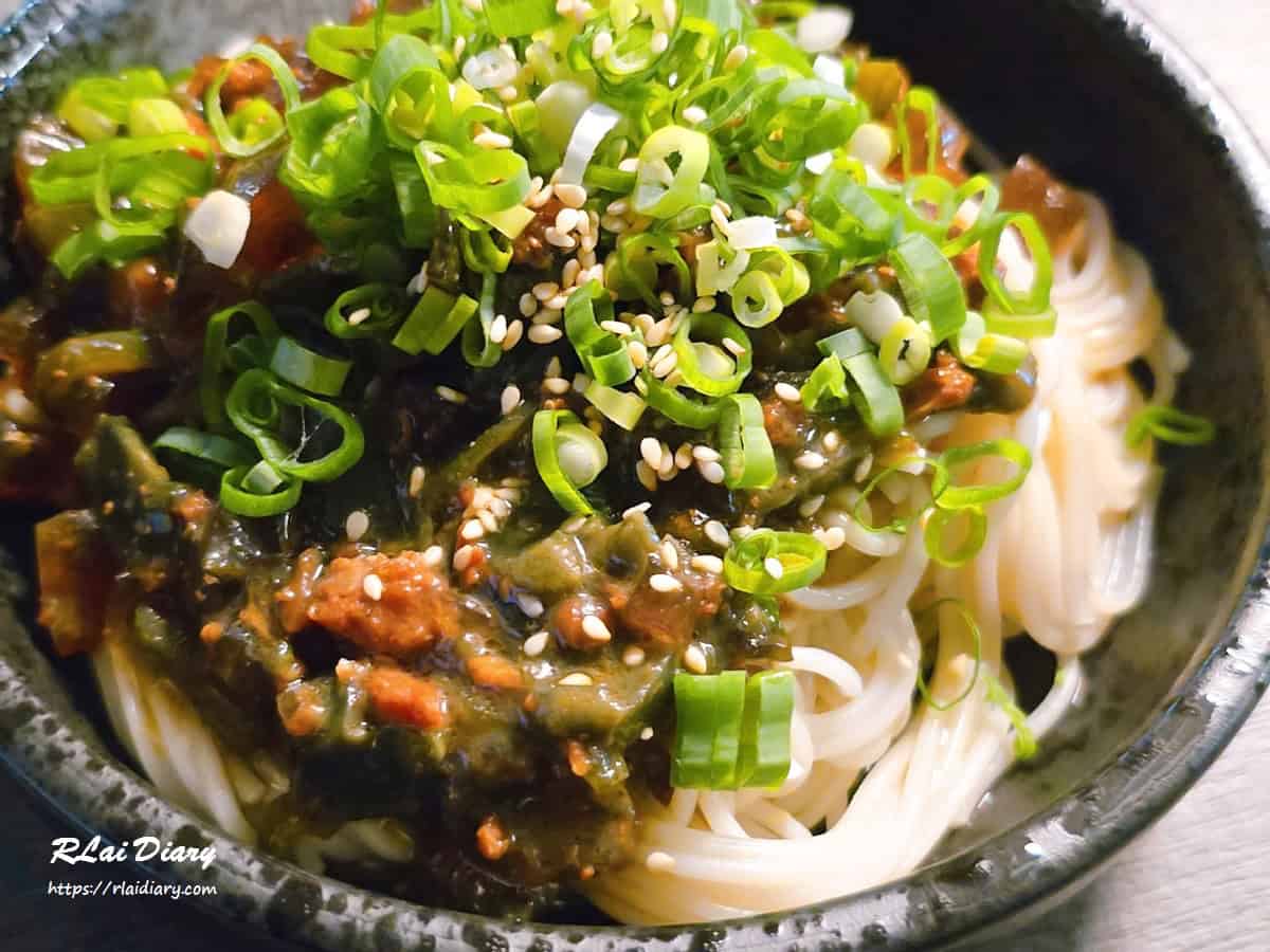 微醺中山 皮蛋肉醬乾拌麵2