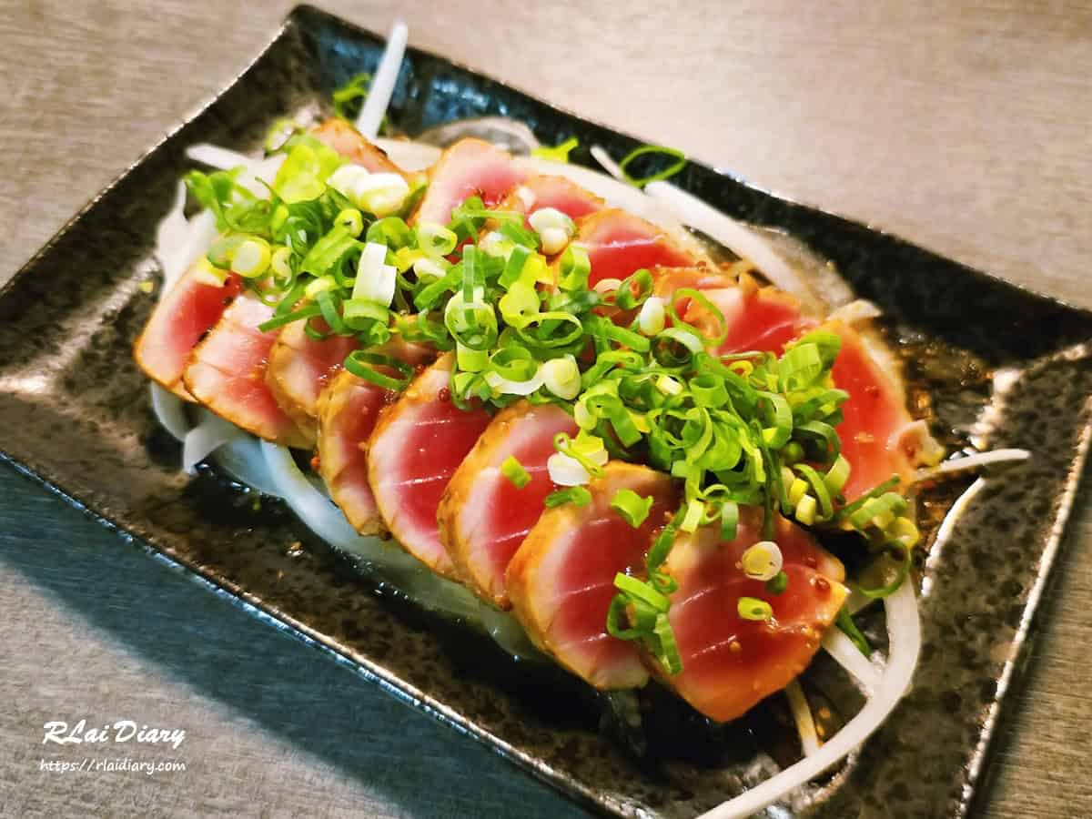 微醺中山 嫩煎半熟鮪魚1