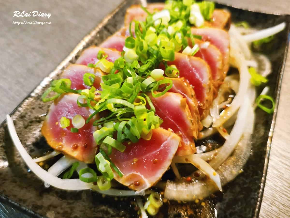 微醺中山 嫩煎半熟鮪魚2