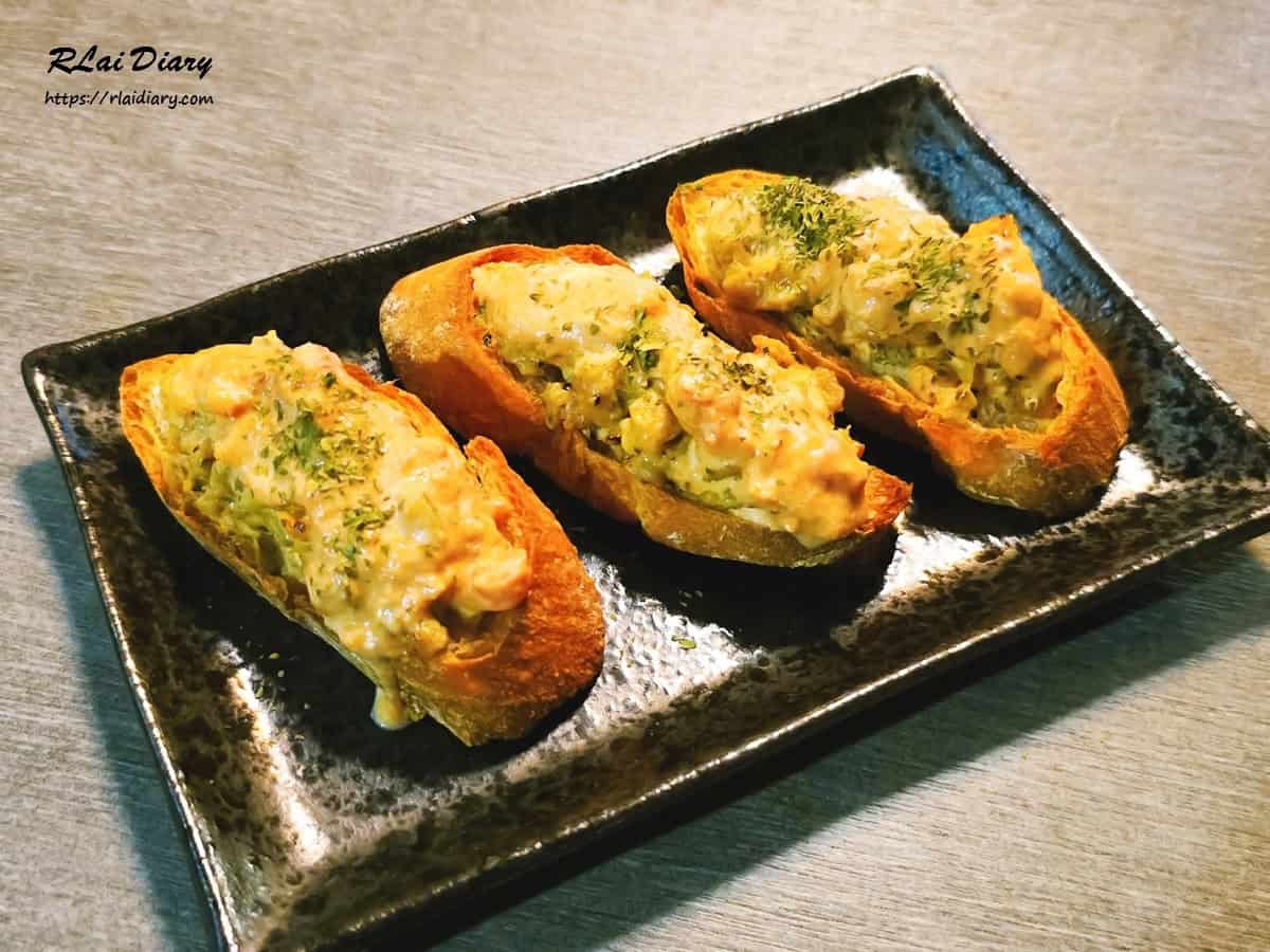 微醺中山 莎莎醬蝦吐司1