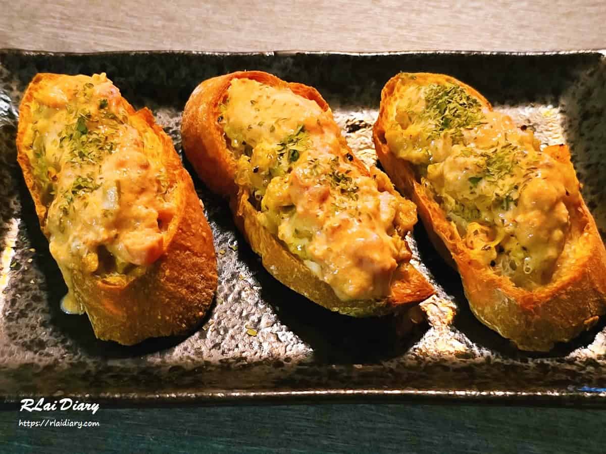 微醺中山 莎莎醬蝦吐司2